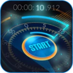 stopwatch timer android application logo